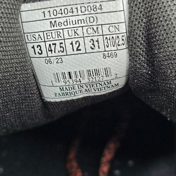 Brooks Divide 4 GTX Shoes Mens 13 D Black Gray Outdoor Running Athletic Sneakers